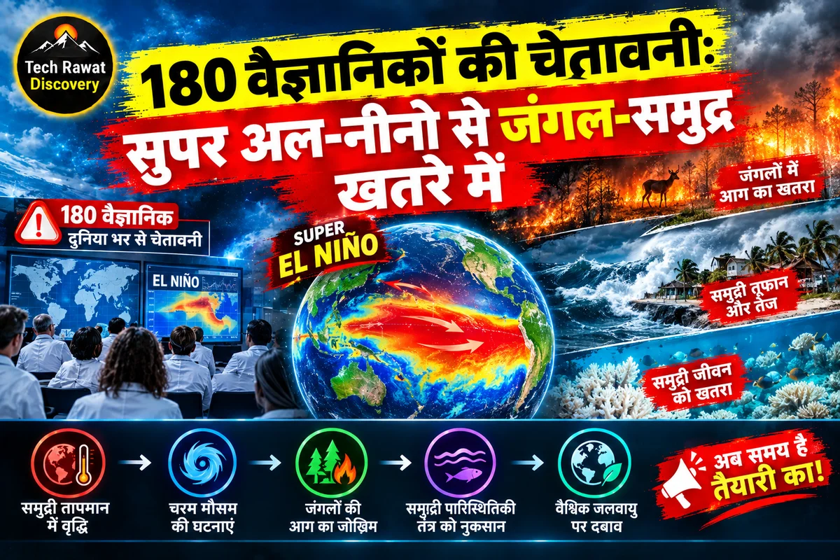 188 वैज्ञानिकों की चेतावनी — सुपर El Niño से जंगल-समुद्र खतरे में
