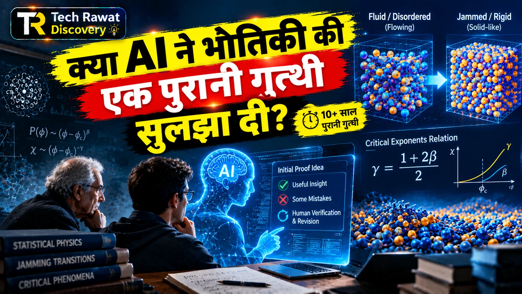 क्या AI ने भौतिकी की एक पुरानी गुत्थी सुलझा दी?