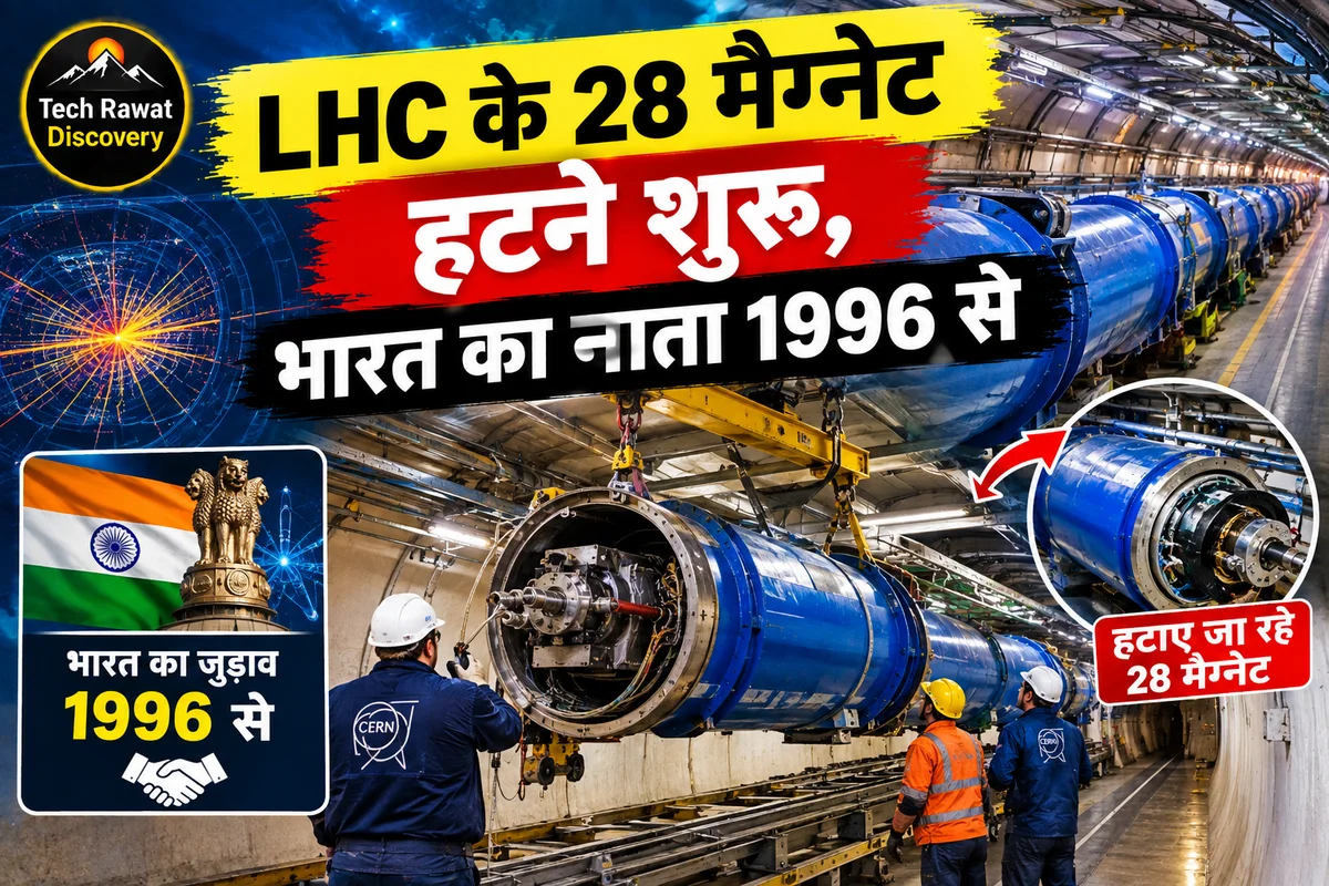 दुनिया की सबसे बड़ी Machine के 28 मैग्नेट हटने लगे — भारत का पुराना नाता