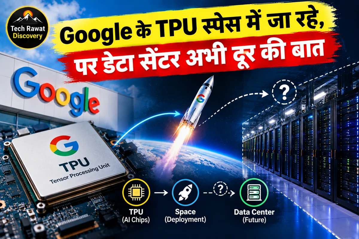 Google अपने AI Chips को Space में भेज रहा है — पूरी सच्चाई क्या है?