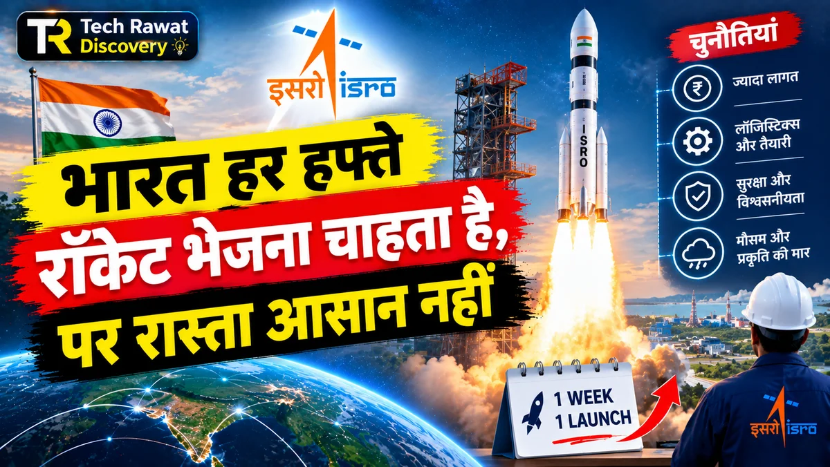 भारत हर हफ्ते Rocket भेजना चाहता है — पर रास्ते में कई अड़चनें