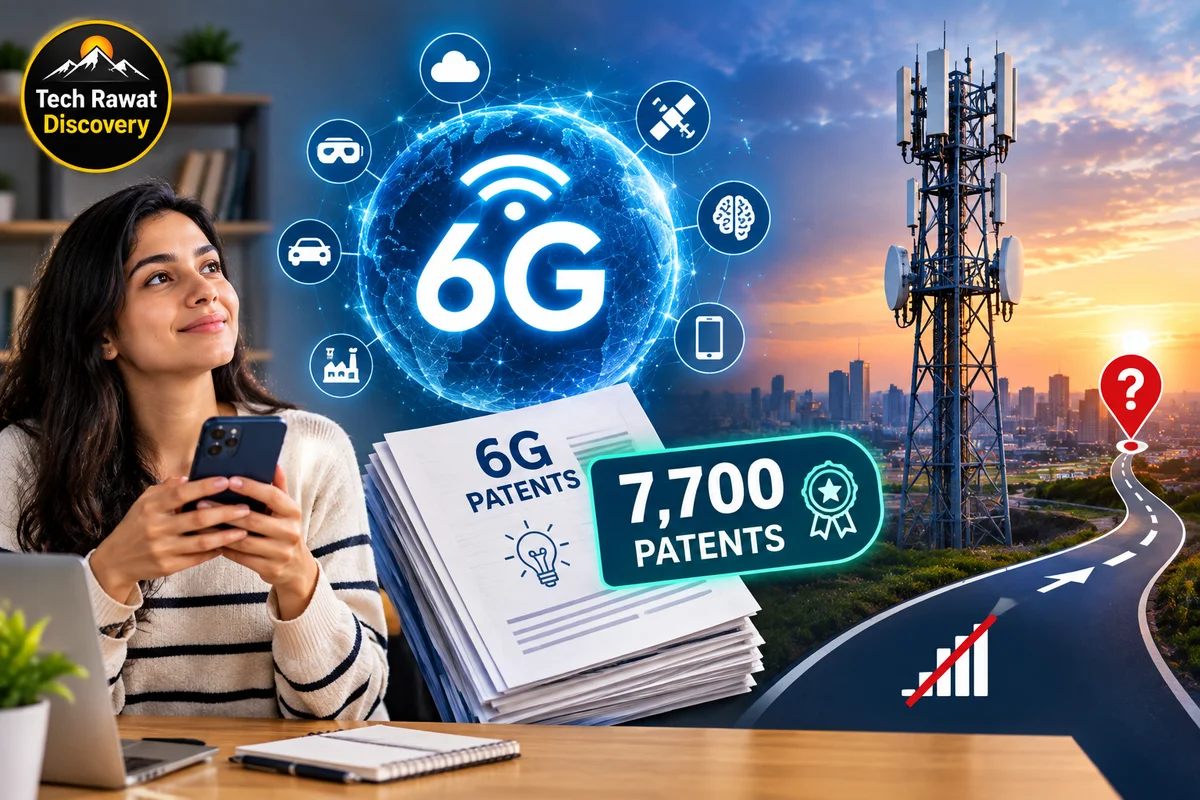 7,700 6G Patent फाइल हो गए, पर असली नेटवर्क अभी कोसों दूर है