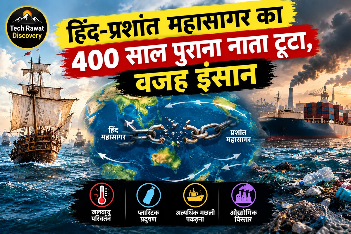 400 साल से जुड़े दो महासागरों का रिश्ता टूट गया — वजह है इंसान खुद