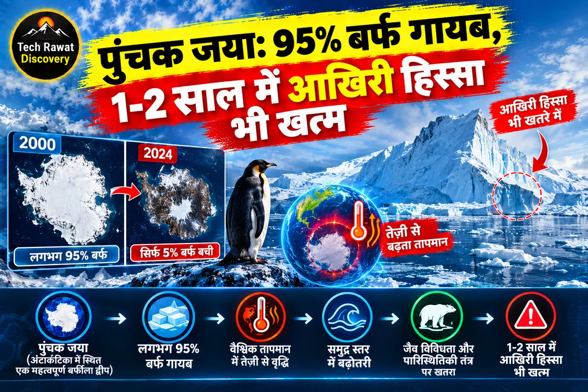भूमध्य रेखा के पास आखिरी बर्फ भी गायब होने वाली है — 1-2 साल ही बचे