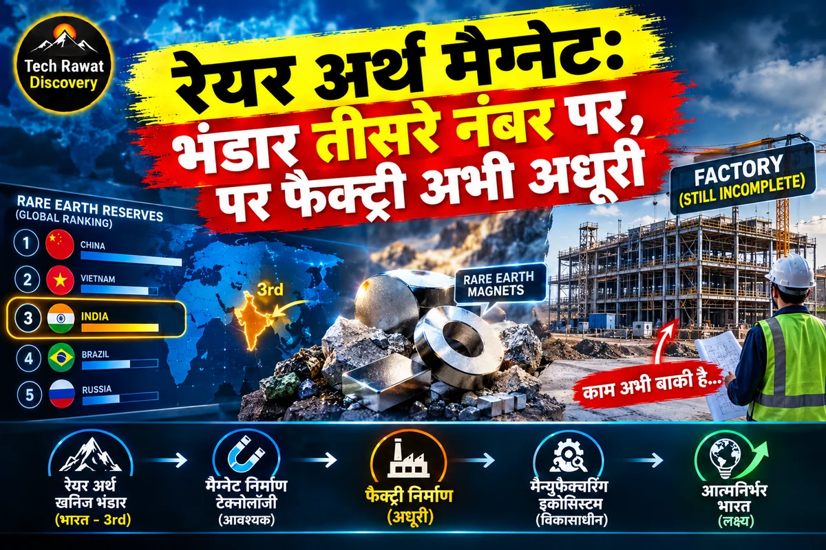 चीन ने Export घटाया तो भारत की Rare Earth योजना कहां फंसी है?