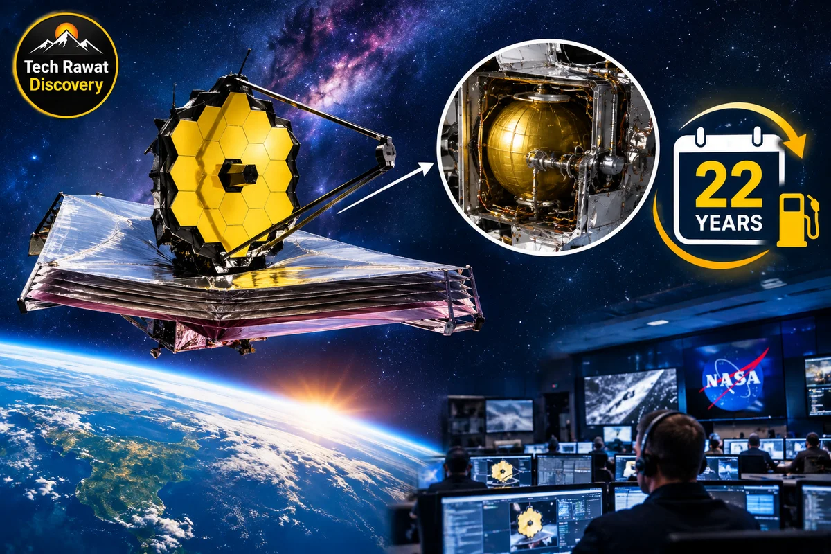 NASA के Telescope को मिला इतना ईंधन कि अब 22 साल तक चलेगा
