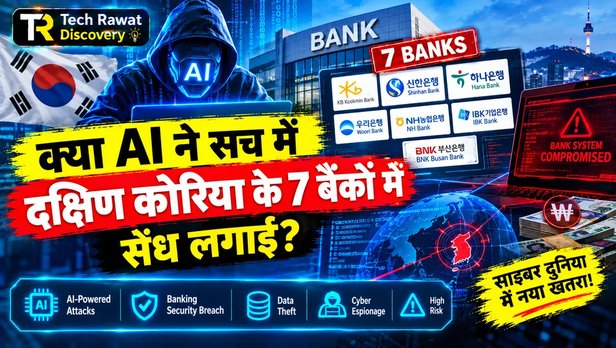 क्या AI ने सच में दक्षिण कोरिया के 7 बैंकों में सेंध लगाई?